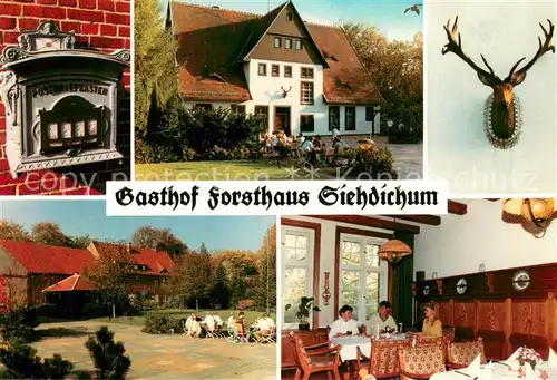 AK / Ansichtskarte Schernsdorf Gasthof Forsthaus Siehdichum Schernsdorf