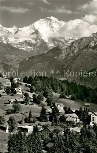 AK / Ansichtskarte Waldegg_Beatenberg Panorama Jungfrau Waldegg Beatenberg