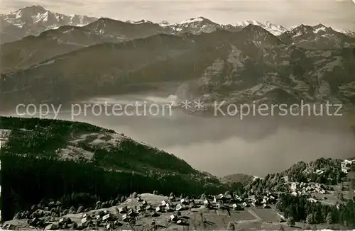 AK / Ansichtskarte Beatenberg_BE Jungfrau Bluemlisalp 