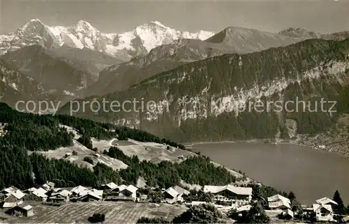 AK / Ansichtskarte Beatenberg_BE Thunersee Eiger Moench Jungfrau Salegg Lobhorn 
