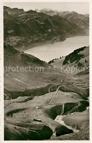 AK / Ansichtskarte Brienzer_Rothorn_Brienzerrothorn_BE Blick auf Planalp und Brienzersee 