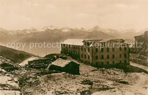 AK / Ansichtskarte Gemmipass_2322m_VS Col de la Gemmi 