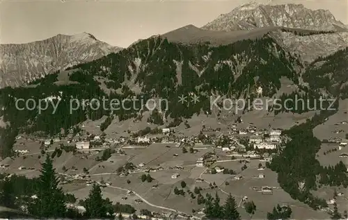 AK / Ansichtskarte Adelboden mit Albristhorn Schwandfeldspitz und Gsuer Adelboden