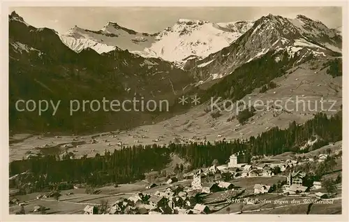 AK / Ansichtskarte Adelboden mit Wildstrubel Adelboden