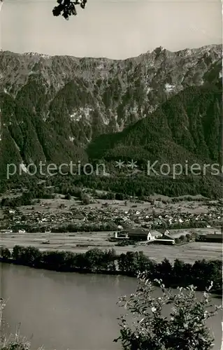 AK / Ansichtskarte Boenigen_Brienzersee mit Faulhornkette Boenigen Brienzersee