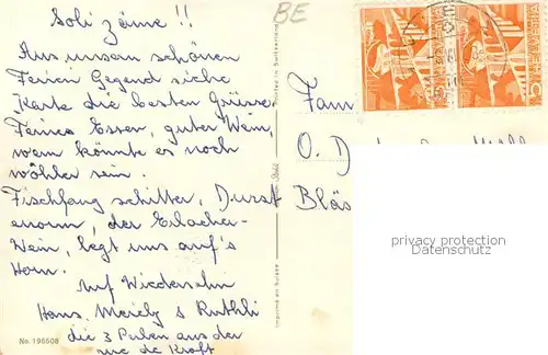 AK / Ansichtskarte Erlach_BE Panorama Erlach_BE