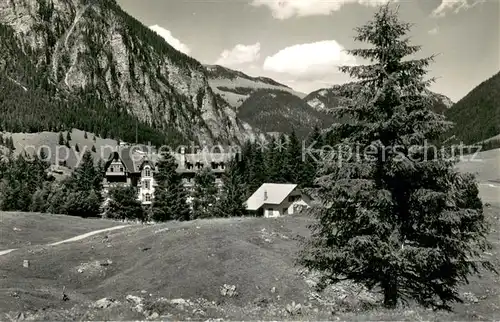 AK / Ansichtskarte Schwenden_Diemtigtal Kurhaus Grimmialp Schwenden Diemtigtal