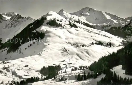 AK / Ansichtskarte Schwenden_Diemtigtal Rauflihornabfahrt Schwenden Diemtigtal