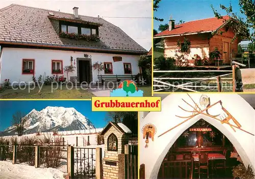 AK / Ansichtskarte Irdning Grubbauernhof Informationen Irdning