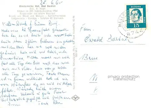 AK / Ansichtskarte Bad_Bocklet Biedermeier Hof Teilansichten Bad_Bocklet