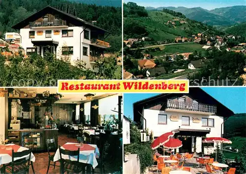 AK / Ansichtskarte Seebach_Ortenaukreis Restaurant Pension Wildenberg Teilansichten Seebach Ortenaukreis