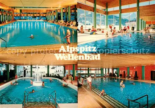 AK / Ansichtskarte Partenkirchen Alpspitz Wellenbad Teilansichten Partenkirchen