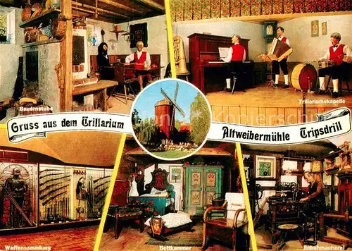 AK / Ansichtskarte Cleebronn Ausflugs  u. Erlebnispark Altweibermuehle Tripsdrill Bauernstube Bettkammer Cleebronn