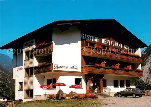 AK / Ansichtskarte Nassereith Restaurant Gasthof Kreuz Aussenansicht Nassereith