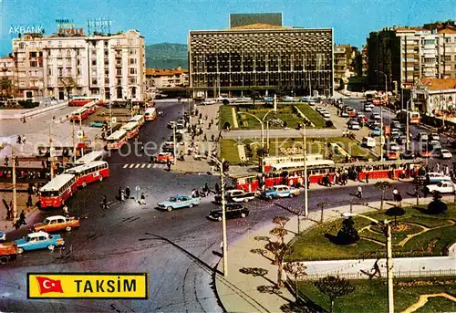 AK / Ansichtskarte Istanbul_Constantinopel_TK Hauptplatz von Taksim 