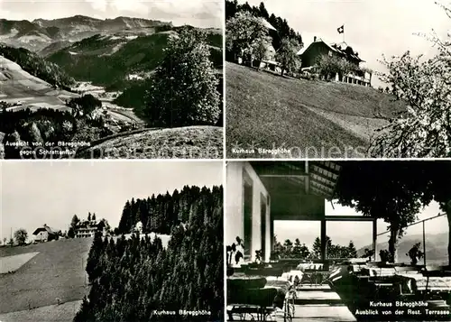 AK / Ansichtskarte Baeregg Kurhaus Baeregghoehe Schrattenfluh Terrasse Baeregg