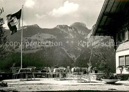 AK / Ansichtskarte Diemtigen_BE Hotel Pension Bergli 