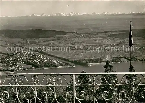 AK / Ansichtskarte Magglingen Blick vom Hauptgebaeude Feldpost Magglingen