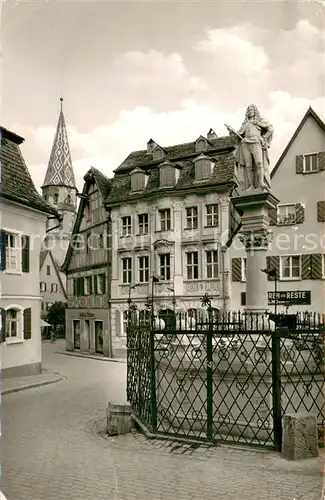 AK / Ansichtskarte Bad_Windsheim Schoener Brunnen mit Seekapelle Bad_Windsheim