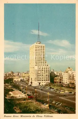 AK / Ansichtskarte Buenos_Aires Ministerio de Obras Publicas Buenos Aires