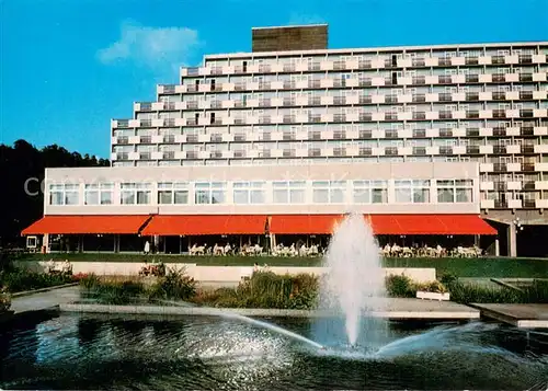 AK / Ansichtskarte Bad_Lauterberg Revita Hotel  und Kurzentrum Aussenansicht m. Springbrunnen Bad_Lauterberg
