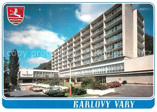 AK / Ansichtskarte Karlovy_Vary_Karlsbad Lezenske sanatorium Sanssouci 