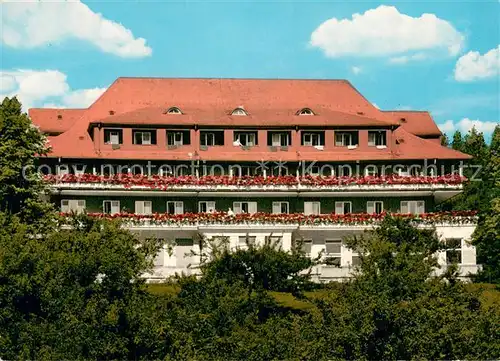 AK / Ansichtskarte Lossburg Sanatorium Hohenrodt Aussenansicht Lossburg