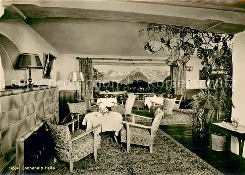 AK / Ansichtskarte Sonthofen_Oberallgaeu Sonnealp Halle Sonthofen Oberallgaeu