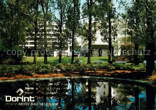 AK / Ansichtskarte Bad_Neuenahr Ahrweiler Hotel Dorint Aussenansicht m. Teich u. Park Bad_Neuenahr Ahrweiler