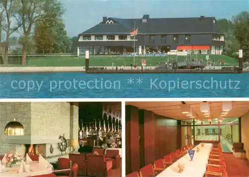AK / Ansichtskarte Bremen Faehrhotel Meyer Garge Schiffsansage Kegelsport Bremen