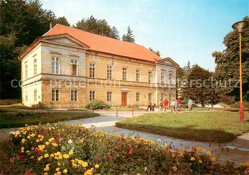 AK / Ansichtskarte Sedmihorky_CZ Zotavovna ROH Erholungsheim der Revolutionaeren Gewerkschaftsbewegung Zamecek 