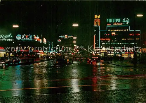 AK / Ansichtskarte Copenhagen_Kobenhavn_DK Town Hall square at night 