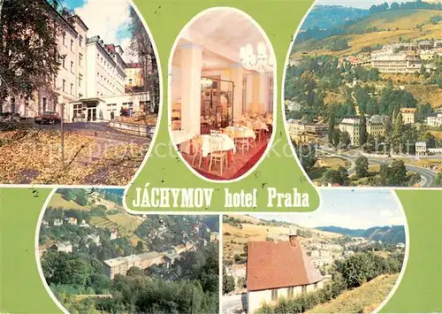 AK / Ansichtskarte Jachymov_Sankt_Joachimsthal Hotel Praha Restaurant Panorama 