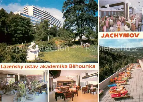 AK / Ansichtskarte Jachymov_Sankt_Joachimsthal Lazensky ustav akademika Behounka Sanatorium 