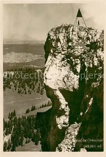 AK / Ansichtskarte Chasseron_VD Signal du Chasseron 