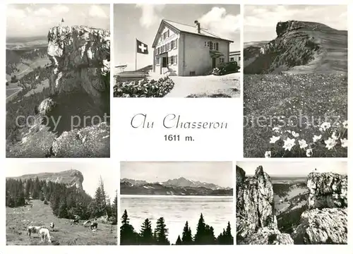 AK / Ansichtskarte Chasseron_VD Hotel du Chasseron Vue partielle 