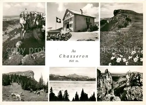 AK / Ansichtskarte Chasseron_VD Hotel du Chasseron Vue partielle 