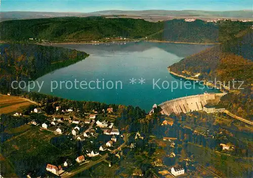 AK / Ansichtskarte Edersee Fliegeraufnahme Edersee