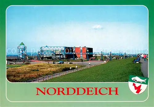 AK / Ansichtskarte Norddeich__Norden_Nordseebad Haus des Gastes 