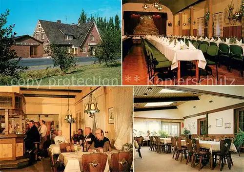 AK / Ansichtskarte Twielenfleth_Hollern Gasthof Hollerner Hof Gastraeume Bar 