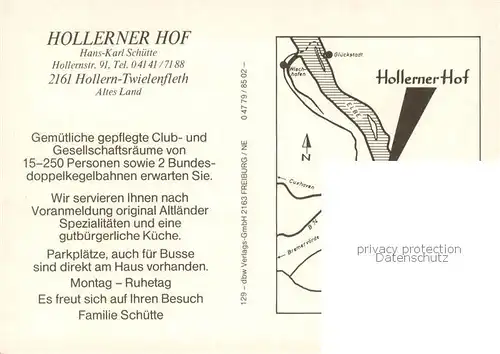 AK / Ansichtskarte Twielenfleth_Hollern Gasthof Hollerner Hof Gastraeume Bar 