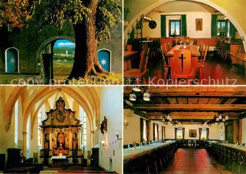 AK / Ansichtskarte Regensburg Proesslbraeu Adlersberg Gastraeume Kapelle Inneres Regensburg