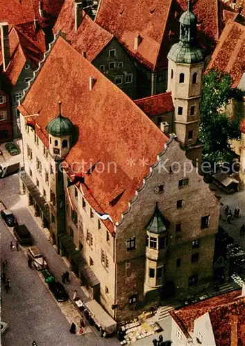 AK / Ansichtskarte Noerdlingen Marktplatz Fliegeraufnahme Noerdlingen