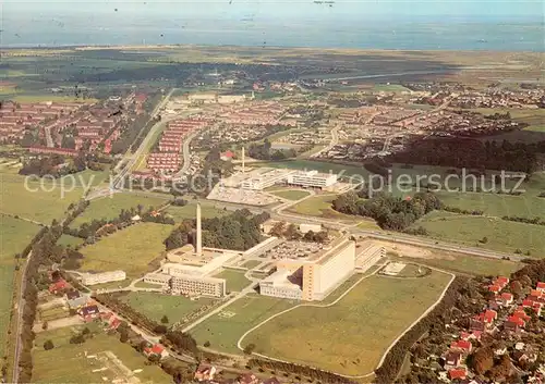 AK / Ansichtskarte Wilhelmshaven Fliegeraufnahme Reinhard Nieter Krankenhaus Ingenieur Akademie und Altengroden Wilhelmshaven