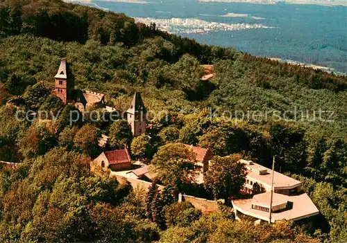 AK / Ansichtskarte Falkenstein_Allgaeu Burgruine Falkenstein Fliegeraufnahme  Falkenstein_Allgaeu