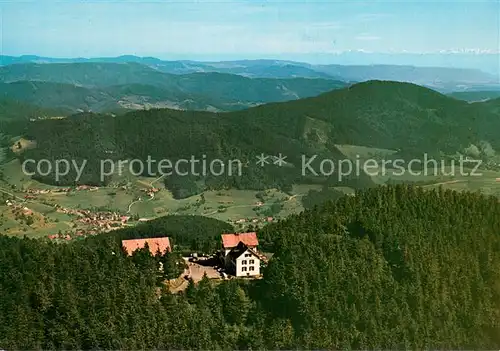 AK / Ansichtskarte Badenweiler Hotel Hochblauen Fliegeraufnahme  Badenweiler
