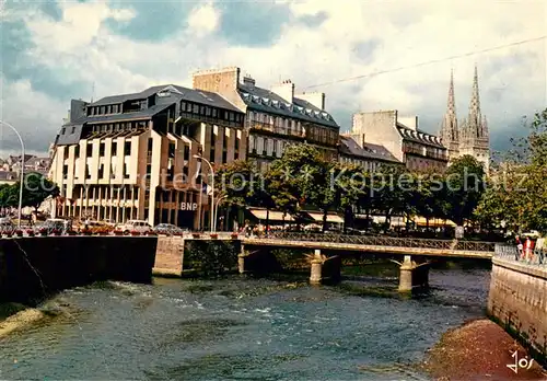 AK / Ansichtskarte Quimper Odet et le boulevard Kerguelen Quimper