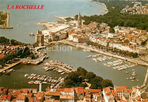 AK / Ansichtskarte La_Rochelle_17 Vue generale aerienne du port 