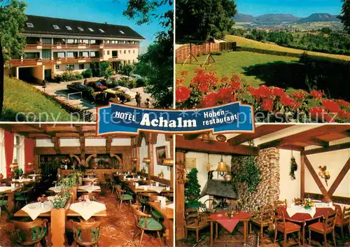 AK / Ansichtskarte Reutlingen_BW Hotel Achalm Hoehenrestaurant Teilansichten 