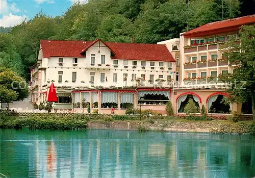AK / Ansichtskarte Bad_Lauterberg Kurhotel Wiesenbeker Teich Aussenansicht Bad_Lauterberg